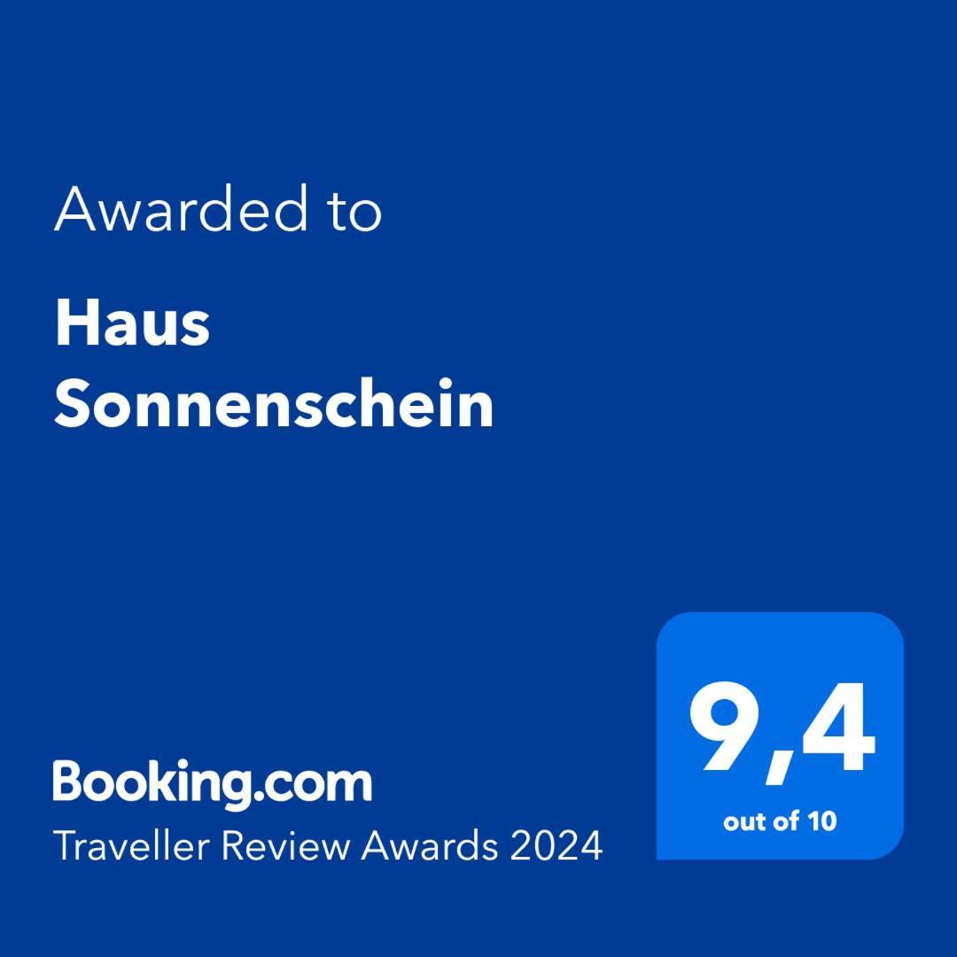דירות וויטן Haus Sonnenschein מראה חיצוני תמונה